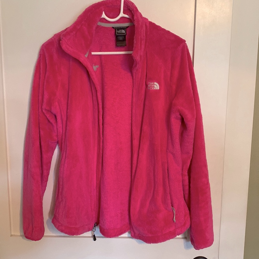 Hot Pink North Face Jacket